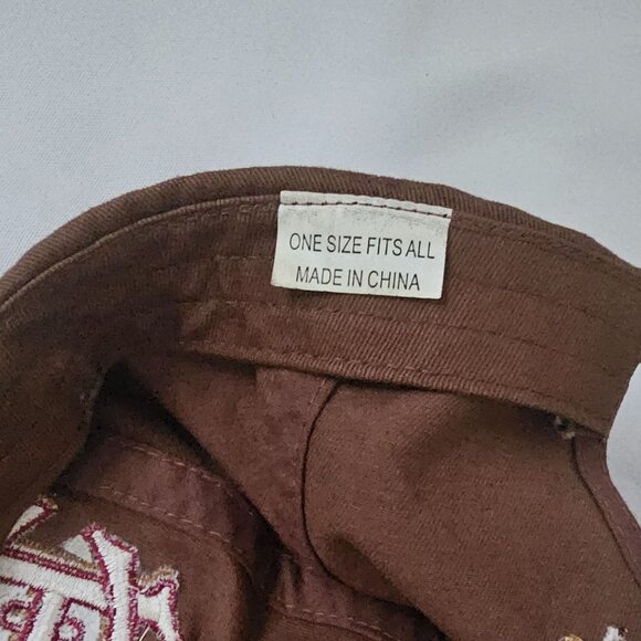 Hershey's Chocolate Brown Embroidered Logo Adjustable Unisex Baseball Cap - Picture 7 of 7